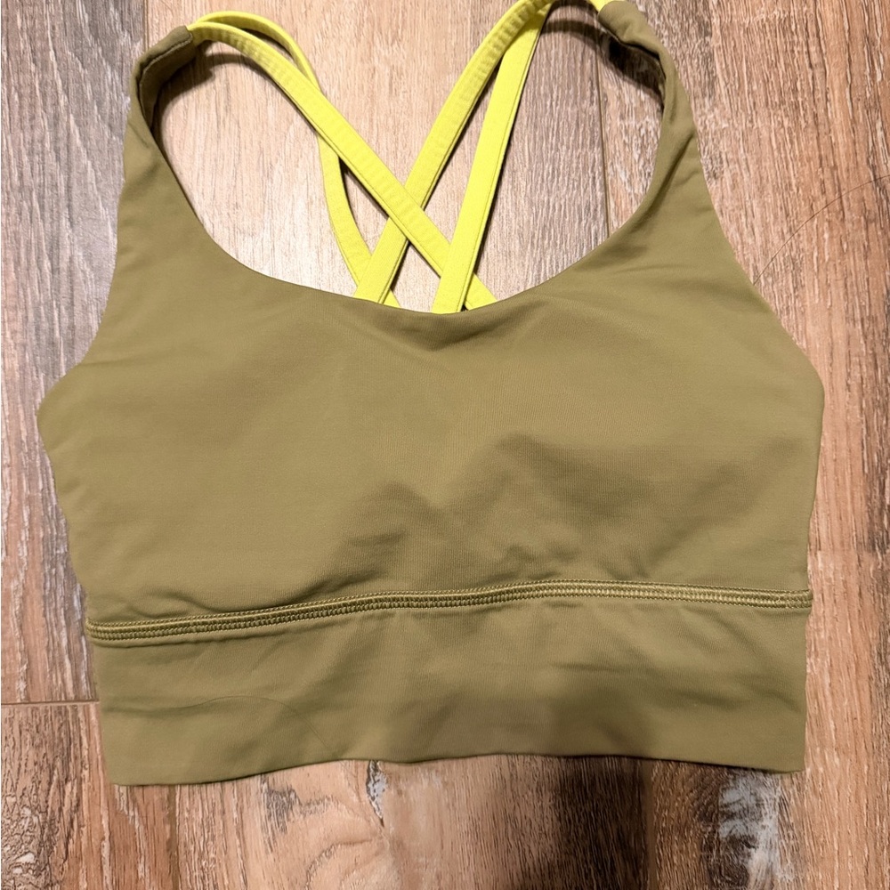 lululemon athletica Olive Green Sports Bra